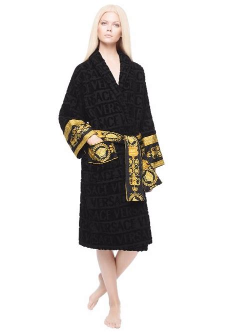 faux peignoir versace|Women's Versace Designer Pajamas & Robes .